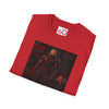 Avengers-Inspired Movie Poster T-Shirt with Paw Print Back