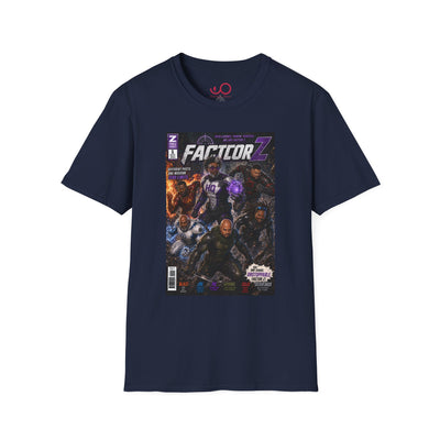 Factor Z Comic Cover T-Shirt — Sci‑Fi Superhero Graphic Tee
