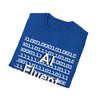 AI Fluent Unisex Softstyle T-Shirt, Cool Tech Tee, Gift for Tech Lovers, Trendy Statement Shirt, Casual Everyday Wear, AI Enthusiast Apparel