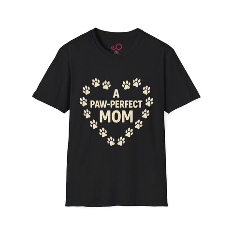 Paw-Perfect Mom Unisex Softstyle T-Shirt