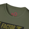 Z Factor Graphic T‑Shirt — Retro Superhero Poster Tee