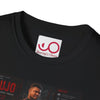Avengers-Inspired Movie Poster T-Shirt with Paw Print Back