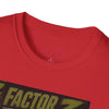 Z Factor Graphic T‑Shirt — Retro Superhero Poster Tee