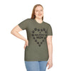 A Paw-Perfect Mom Unisex Softstyle T-Shirt - Ideal Gift for Dog Mom