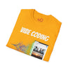 Vibe Coding Unisex Softstyle T-Shirt, Casual Graphic Tee, Tech-Inspired Shirt, Gift for Coders, Retro Vibe Shirt, Comfortable Everyday Wear
