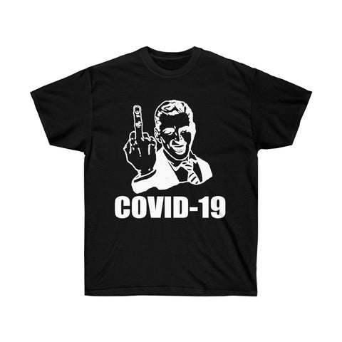 F Covid 19 Black t shirt