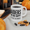 White Raiders Coffee Mug 11oz, 15oz
