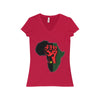 Women's Africa Rising Short Sleeve V-Neck Tee