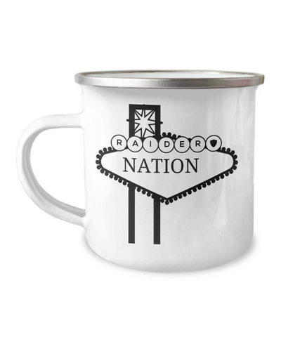 Raider Nation Camping Mug