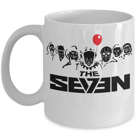 The 7 Horrors Icons Coffee Mug